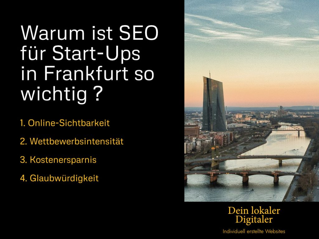 Warum SEO für Start-ups in Frankfurt so wichtig ist?